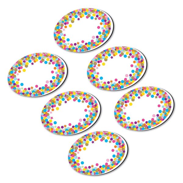 Ashley Productions Non-Magnetic Mini Whiteboard Erasers, Keyhole Kritters, 10 Designs 6PK 9992